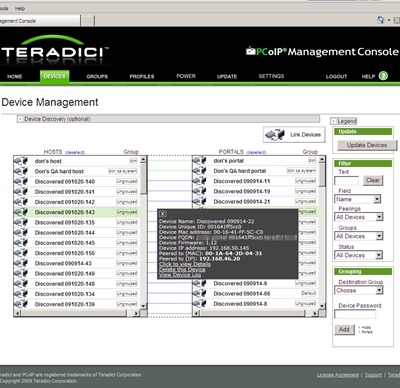 PCoIPManagementConsole
